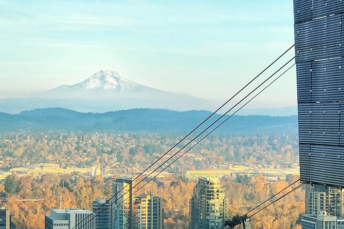 Sunrise, Doughnuts and Coffee on the Aerial Tram - Enjoying Portlands Best Doughnuts