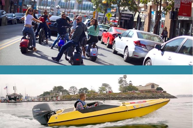 Super Saver: Self-Guided Speed Boat Adventure & Iride GPS Guided Scootertour - Speedboat Ride: Safety and Guidance