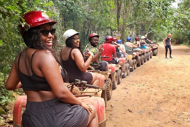 The Best Adrenaline Park! Atv'S Ziplines & Cenote Swim Experience From Cancun - ATV Experience
