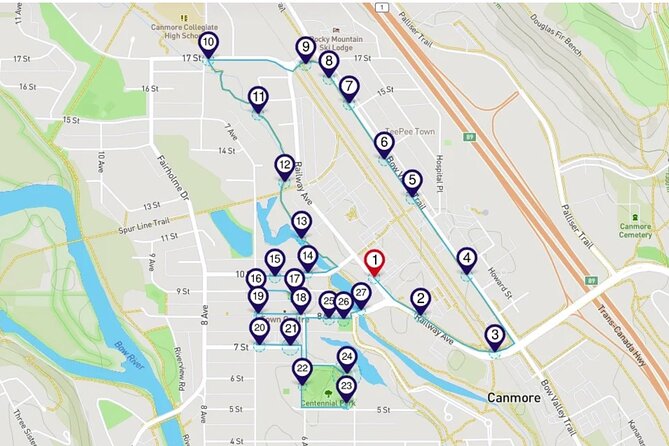 The Sights of Canmore: a Smartphone Audio Walking Tour - Engaging Gameplay