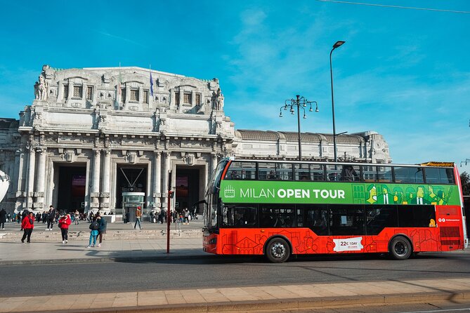 Tour of Milan by Open Bus, Valid for 3 Days - Meeting and End Points