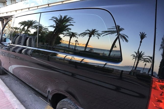 Transfer From Alicante Airport to Benidorm in Private Minivan up to 6 Passengers - Direct Transfer From Alicante to Benidorm