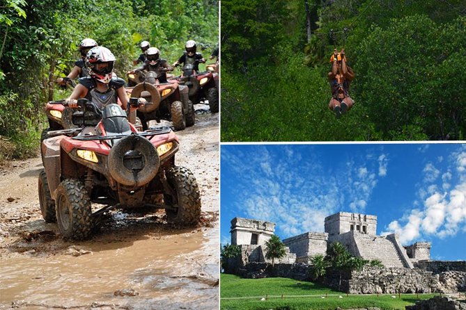 Tulum Adventure (Archeological Zone-Atv-Ziplines-Cenote-Lunch-Drinks-Rappel) - Tour Activities