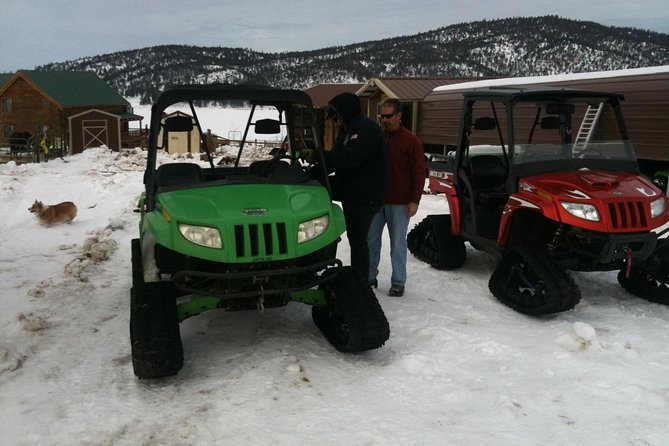 UTV or Snow Mobile & Snowshoe Winter Adventures From Reno - Whats Included in the Experience
