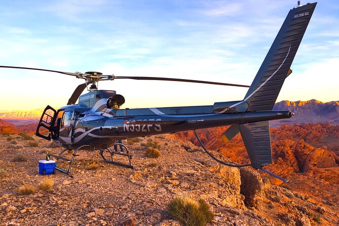 Valley of Fire Helicopter Tour and Landing With Champagne Toast - Meeting Point and Pickup Information