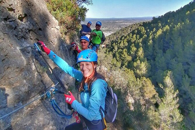 Via Ferrata of Fuente De Godalla in Enguera - Meeting Point and Pickup