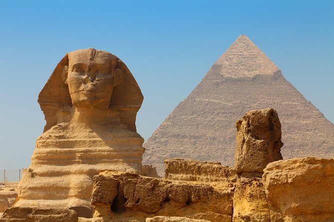 VIP Giza Pyramids ,Sphinx,Camel Ride Lunch and Inside the Pyramid - Health and Safety Guidelines