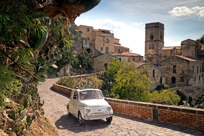 Visit the Godfather Locations by Classic Fiat 500 From Taormina - Iconic Godfather Locations