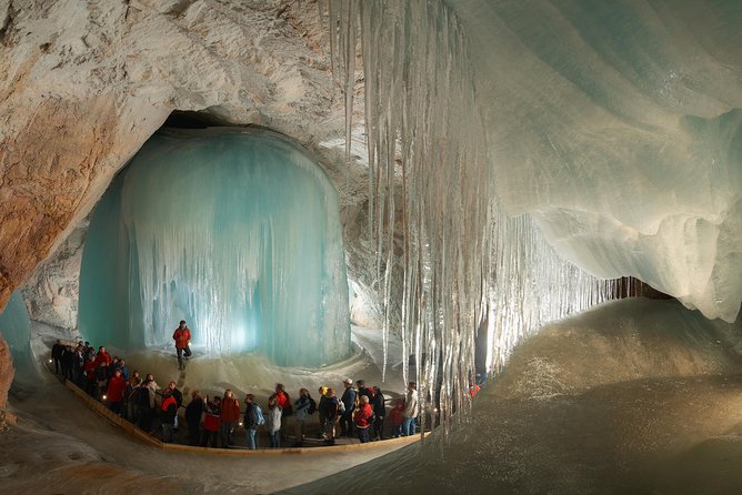 Werfen World's Largest Ice Caves and Golling Waterfalls Tour - Private Tour and Minivan Experience
