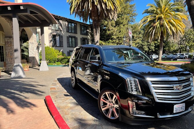 Winery and Vineyard Transportation in Luxury Full Size Black SUV - Accessibility and Participation