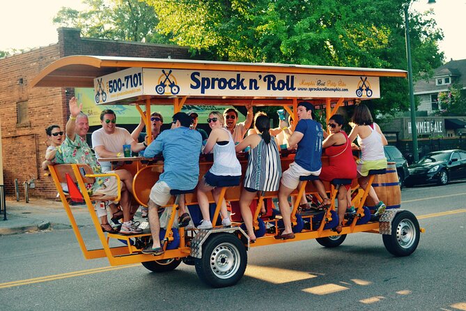 1.5-Hour Public Party Bike Ride in Downtown Memphis - What to Expect on the Ride