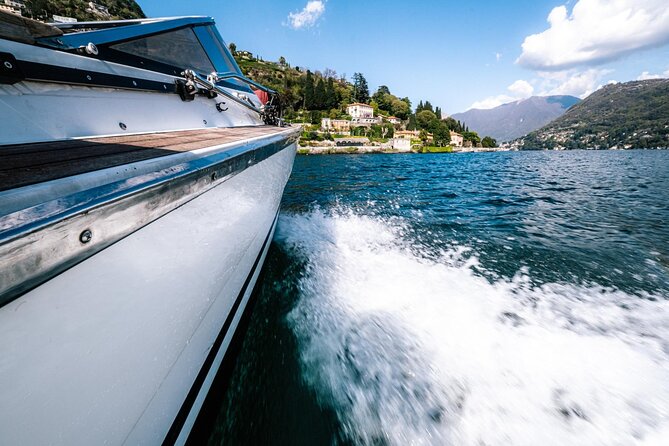 3 Hours Private and Guided Cruise on Lake Como by Motorboat - About the Motorboat