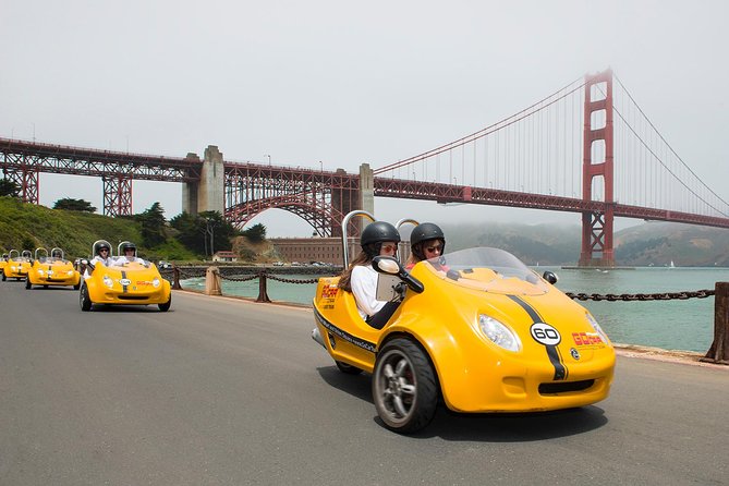 3HR Golden Gate Bridge and Golden Gate Park GoCar Tour - Explore San Francisco in a GoCar