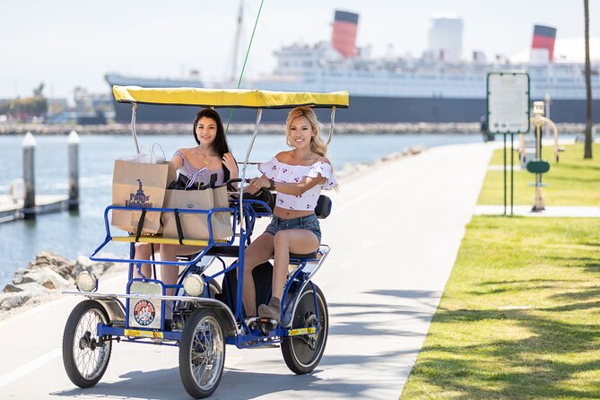 4-Wheel Surrey Cycle Rental in Long Beach Shoreline Village - Age and Safety Regulations