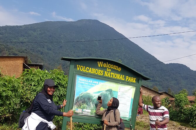 A Day Trip _ Mount Bisoke Hike Adventure - Exploring the Lush Rwandan Forests
