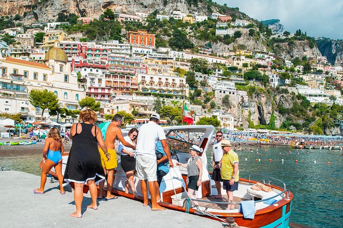 Amalfi Coast Boat Tour With Pickup From Sorrento Area Hotels - Complimentary Drinks and Snacks