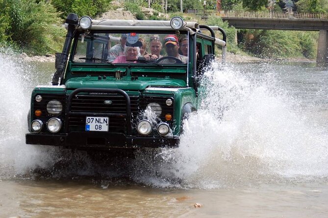 Antalya Full-Day Combo Tour Jeep Rafting and Zipline - Highlights and Activities