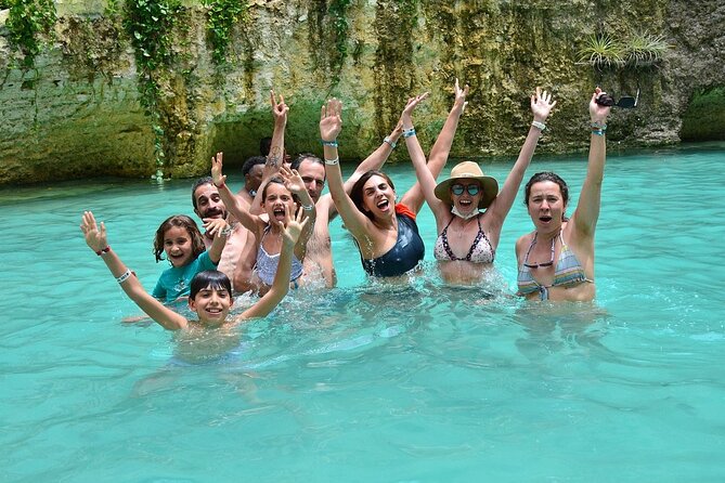 Bavaro Extreme Zipline Splash & Waterfall Pool Combo Experience - Jungle River Exploration