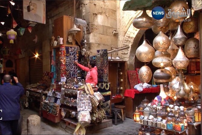 CAIRO TOUR Pyramids Sphinx Museum Bazaars Old Cairo and Lunch - Discovering Cairos Bazaars