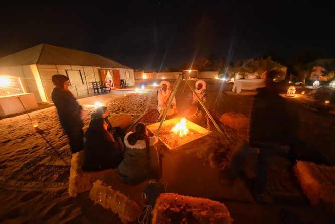 Camel Ride & Overnight in Luxury Desert Camp From Merzouga - Unique Features of the Camp