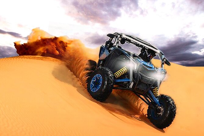 CAN AM 04 Seater Self Drive With Camel Riding and Sand Skiing - Exploring the Desert