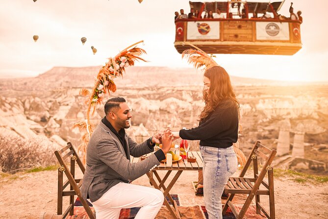 Cappadocia Marriage Proposal Photoshoot Review - Booking Information
