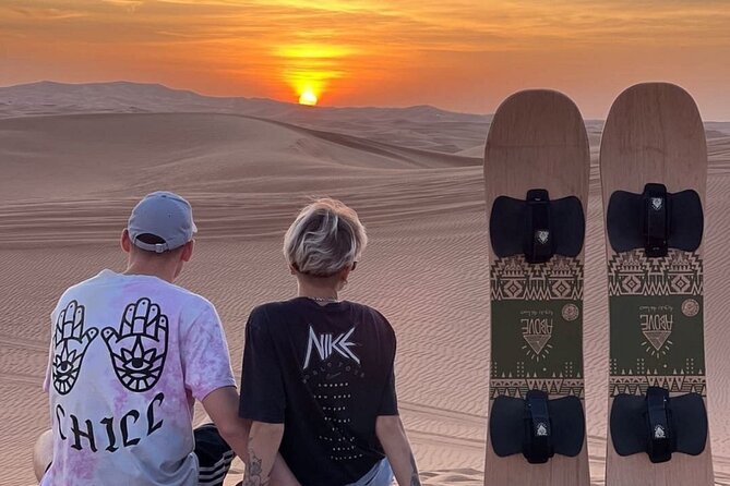 City Tour and Desert Safari With Camel Ride and Sand Boarding - Thrilling Sand Boarding Adventure