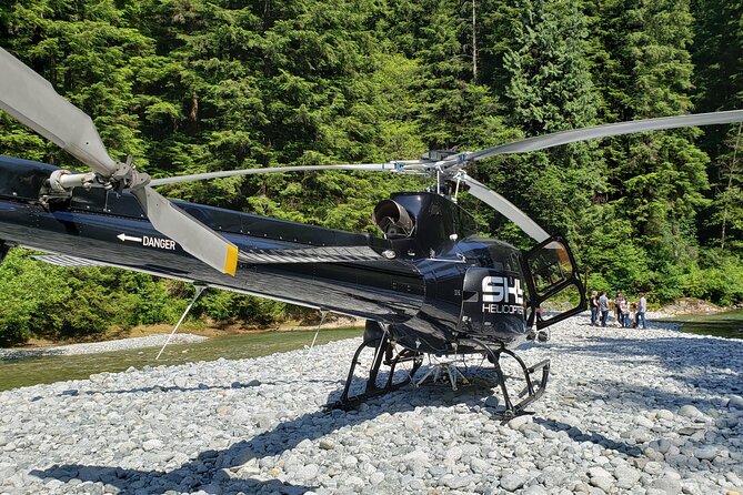 Coast Mountain Landing Helicopter Tours (Depart YPK) - Helicopter Departure Location