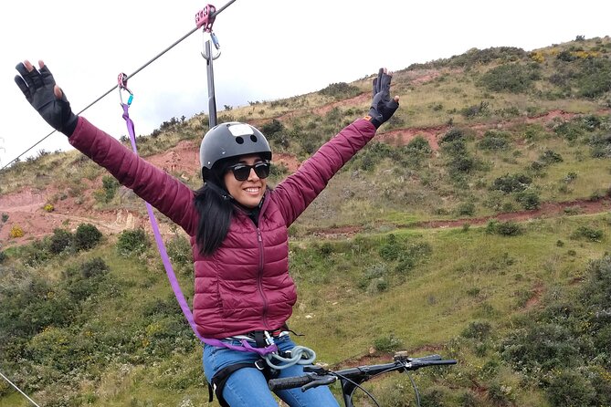Cusco: Extreme Sky Bike and Rappelling Adventure - Rappelling Down the Cliffside