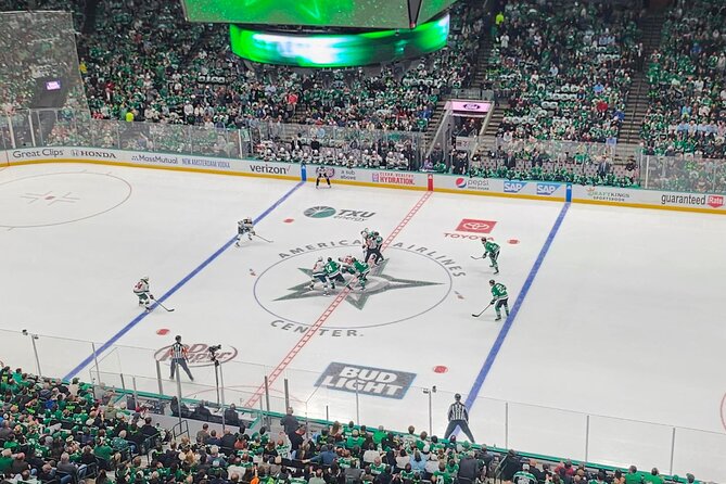 Dallas Stars Ice Hockey Game Ticket at American Airlines Center - Location and Transportation Options