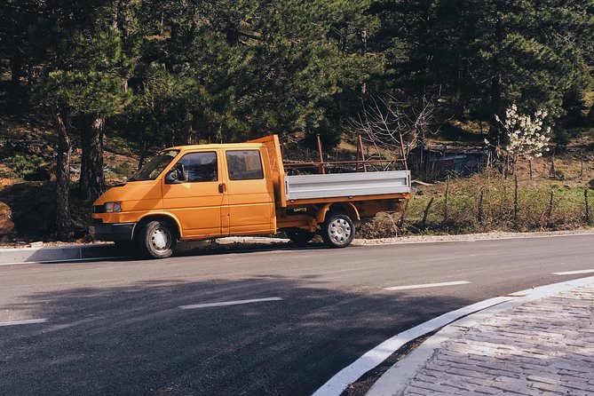 Day Trip of Kruja and National Park of Qafeshtama - Pickup and Transportation Details