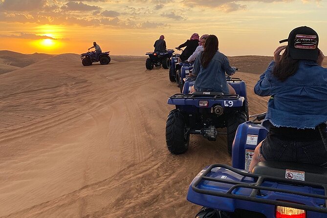 Dubai: Morning Desert Safari With Free Quad Bike - Pickup and Transportation