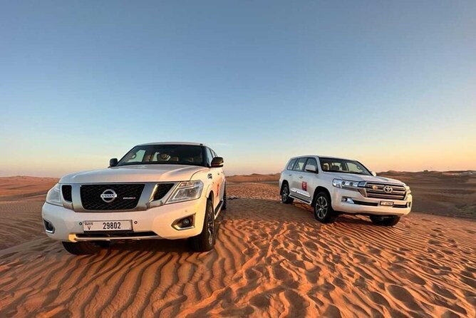 Dubai Private 4x4 Car Desert Safari With Dinner, Camel, and Show - Booking Process
