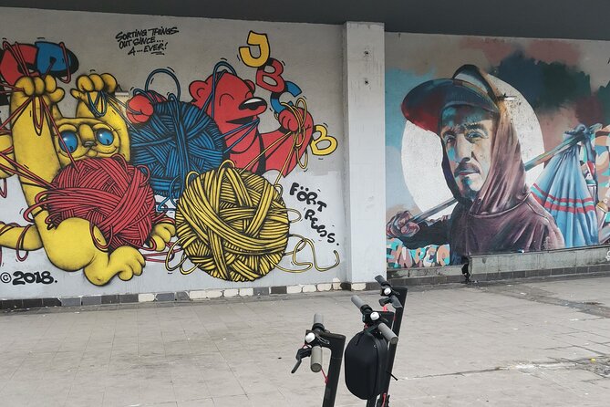 E-Scooter Street Art Tour - Guide-led Discoveries