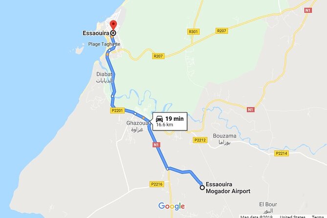 Essaouira: Private Transfer From or to Essaouira Airport - Booking Requirements