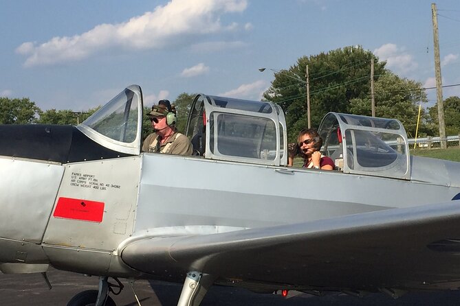 Fairchild PT-19 Private Flight Experience in Middletown - Booking Details