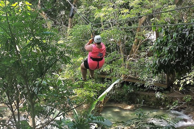 Falls Flyer Zipline and Dunns River Falls Adventure Tour From Montego Bay - Private Transportation and Transfers