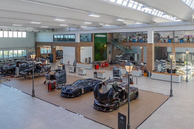 Ferrari and Lamborghini Museums, Pagani Factory & Museum - Tour From Bologna - Lunch Provided