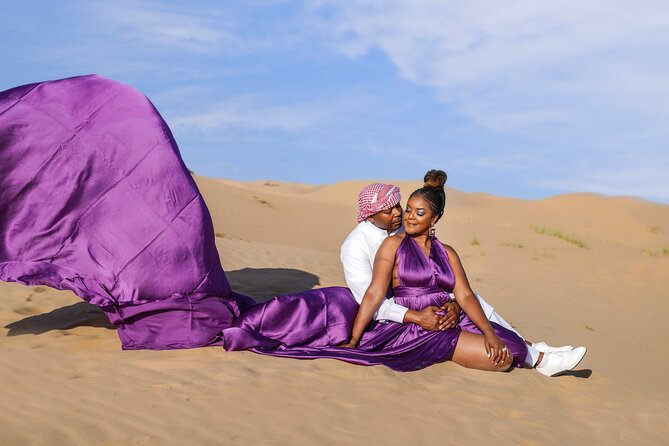 Flying Dress Photoshoot Dubai Individual or Couple Session 2HOURS - Health and Accessibility