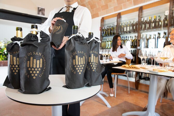 Food and Wine Lesson and Wine Tasting in San Gimignano - Meeting Point and Pickup Details