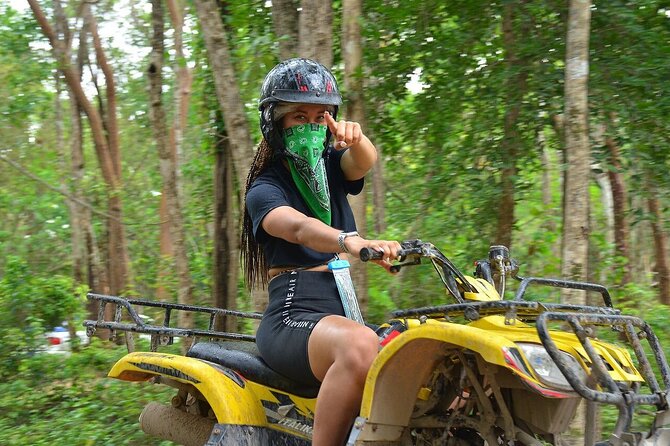 Full Adrenaline Day in Tulum! ATVs, Zipline, Cenote, Rappel, Food - Accessibility and Group Size