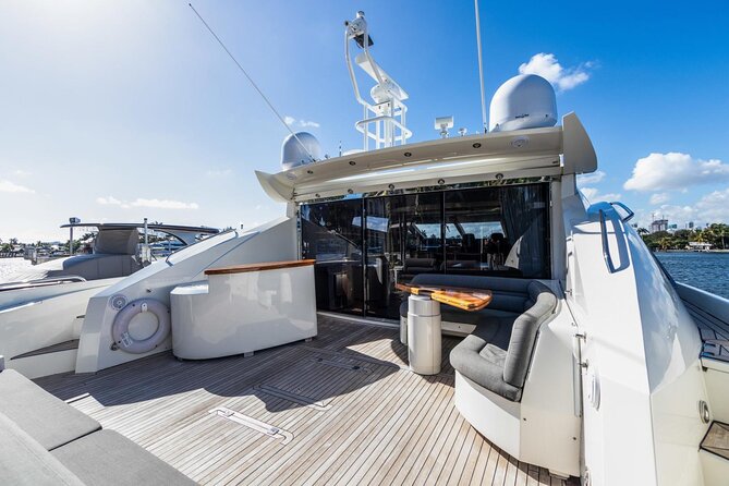 Full-Day Private 82 Luxury Mega Yacht Charter in Fajardo - Floating Mat and Relaxation Spots