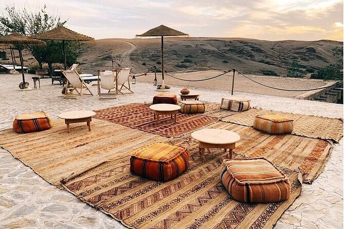 Full Day Trip Agafay Desert Atlas Mountains Camel Ride Quad Bike - Camel Ride Experience