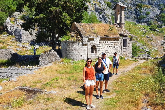 Hiking Downhill From Krstac to Kotor, Visit San Giovanni Fortress - Viewpoints and Scenery