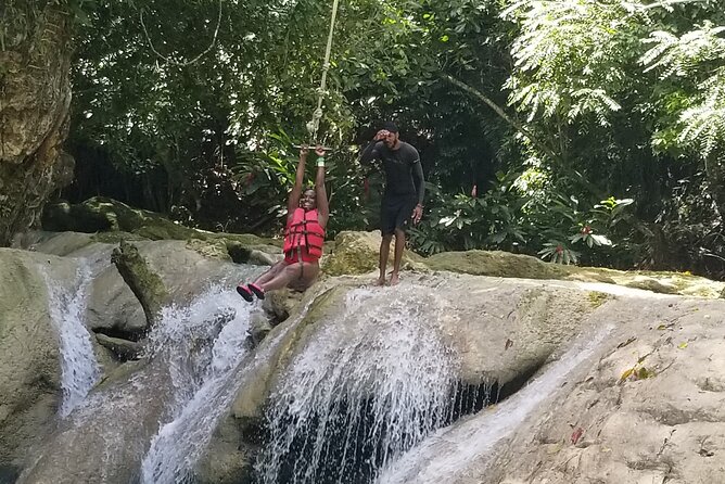 Horseback Riding & Swim in the Ocean, Bluehole Falls [Ocho Rios ] - Cave and River Tubing
