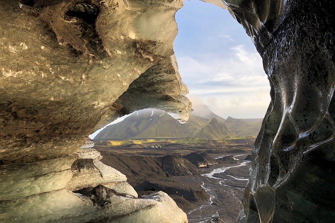 Ice Cave at Katla Volcano - Meeting and End Points