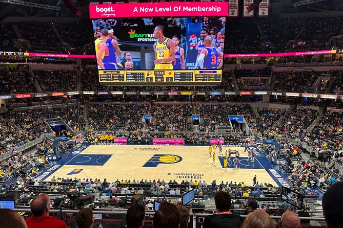 Indiana Pacers Basketball Game Ticket at Gainbridge Fieldhouse - Food and Drink