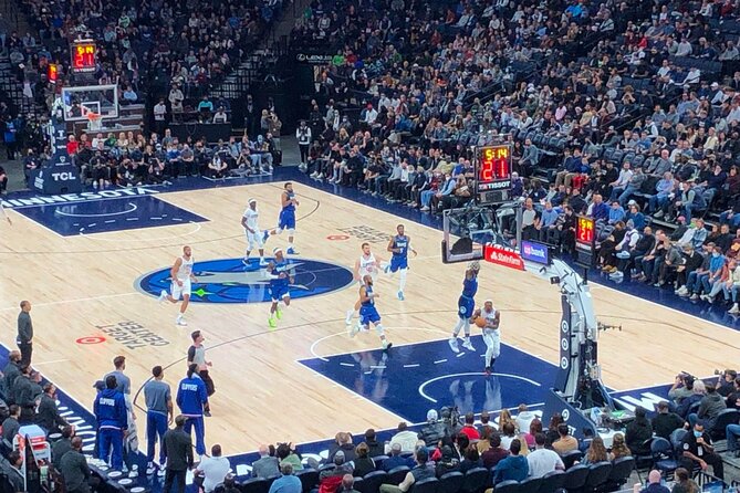 Minnesota Timberwolves Basketball Game Ticket at Target Center - Hotel Pickup and Drop-off
