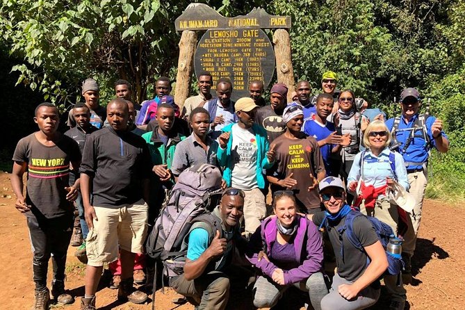 Mt Kilimanjaro Climb - 8 Days Lemosho - Camping and Lodging on the Trek