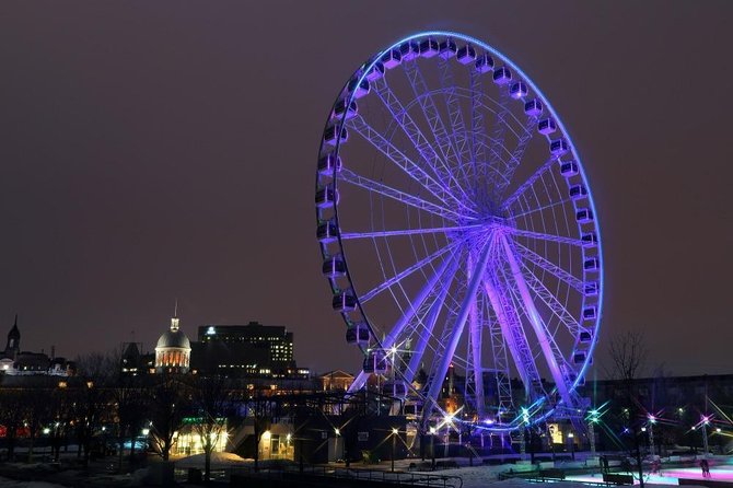 Night on Montreal Small Group Tour With La Grand Roue Ride - What to Expect on the Tour